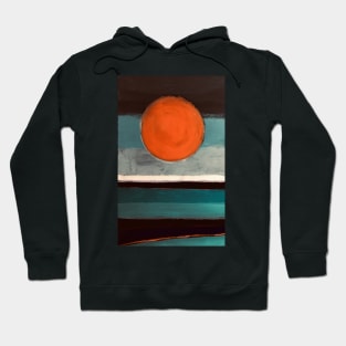 seascape with red sun Hoodie